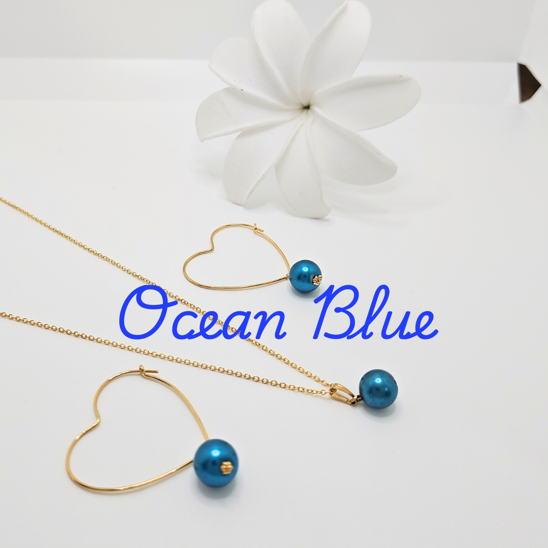 18K Gold Filled Hawaiian Pearl Sets