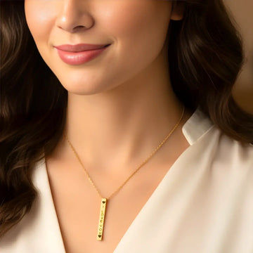18K gold-filled finish nicklace