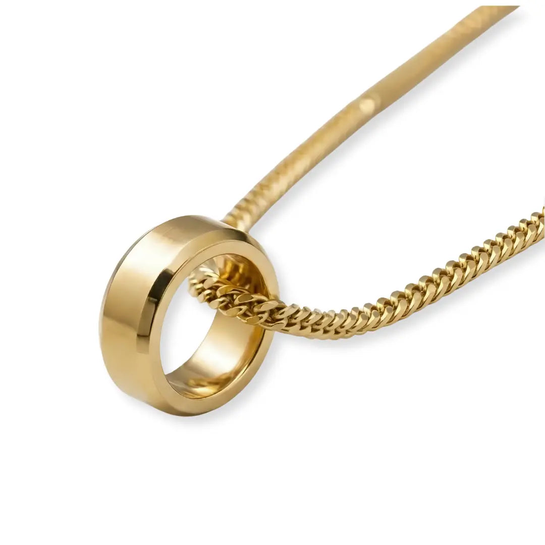 18K Gold Filled Chain with a matching Ring
