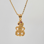 Load image into Gallery viewer, 18K Gold Filled Maori TIKI Pendant Necklace
