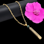 Load image into Gallery viewer, 14K Gold Filled Proud To Be A Samoan Pendant Necklace
