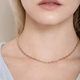 18K Gold Filled 58CM x 5MM Mariner Chain Necklace