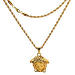 Load image into Gallery viewer, 18K Gold Filled Men&#39;s Pendant Necklace
