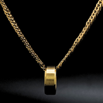 Load image into Gallery viewer, 18K Gold Filled Cuban Link Chain with Ring
