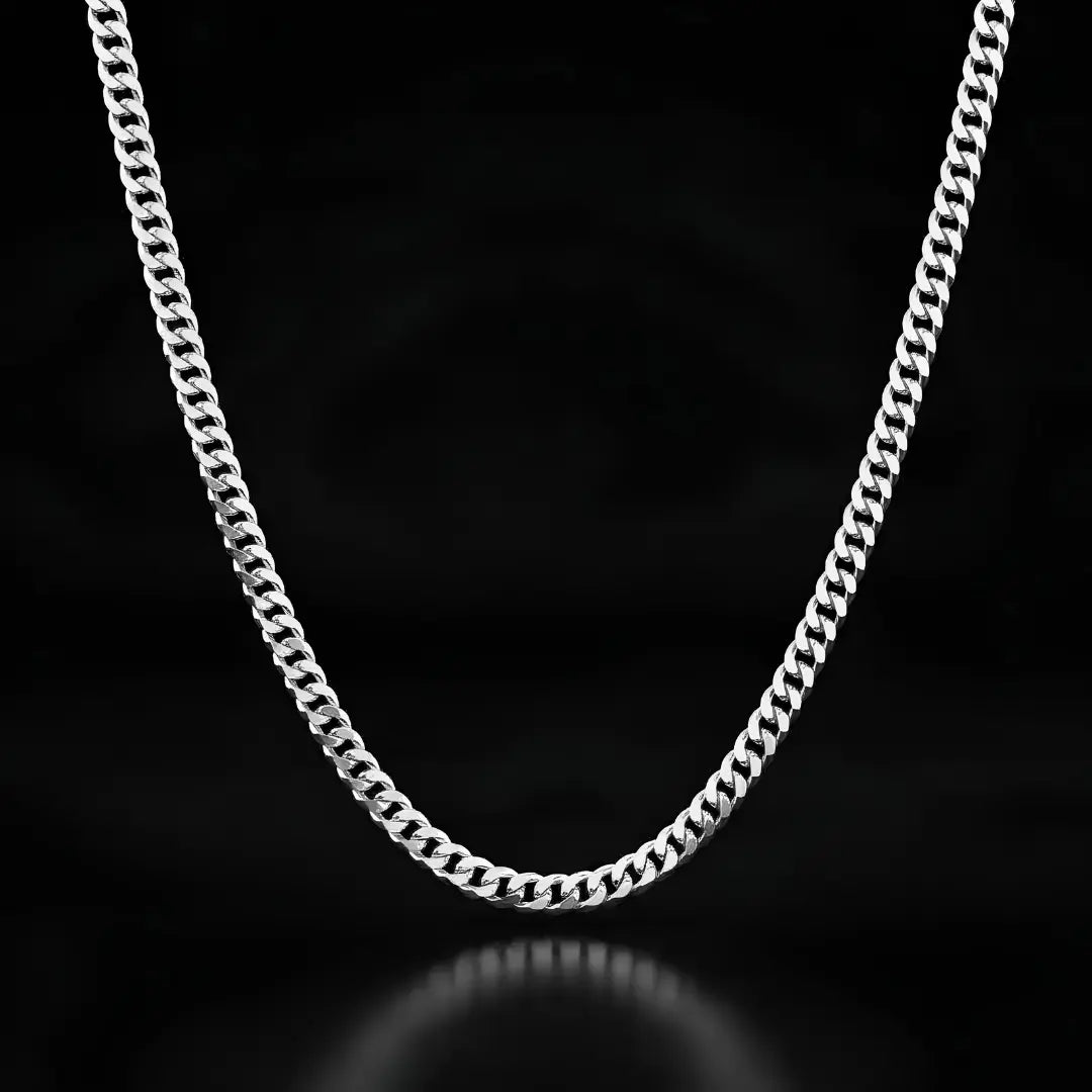 Stainless Steel Tarnish-Proof Cuban Link Chain 60cm x 4mm