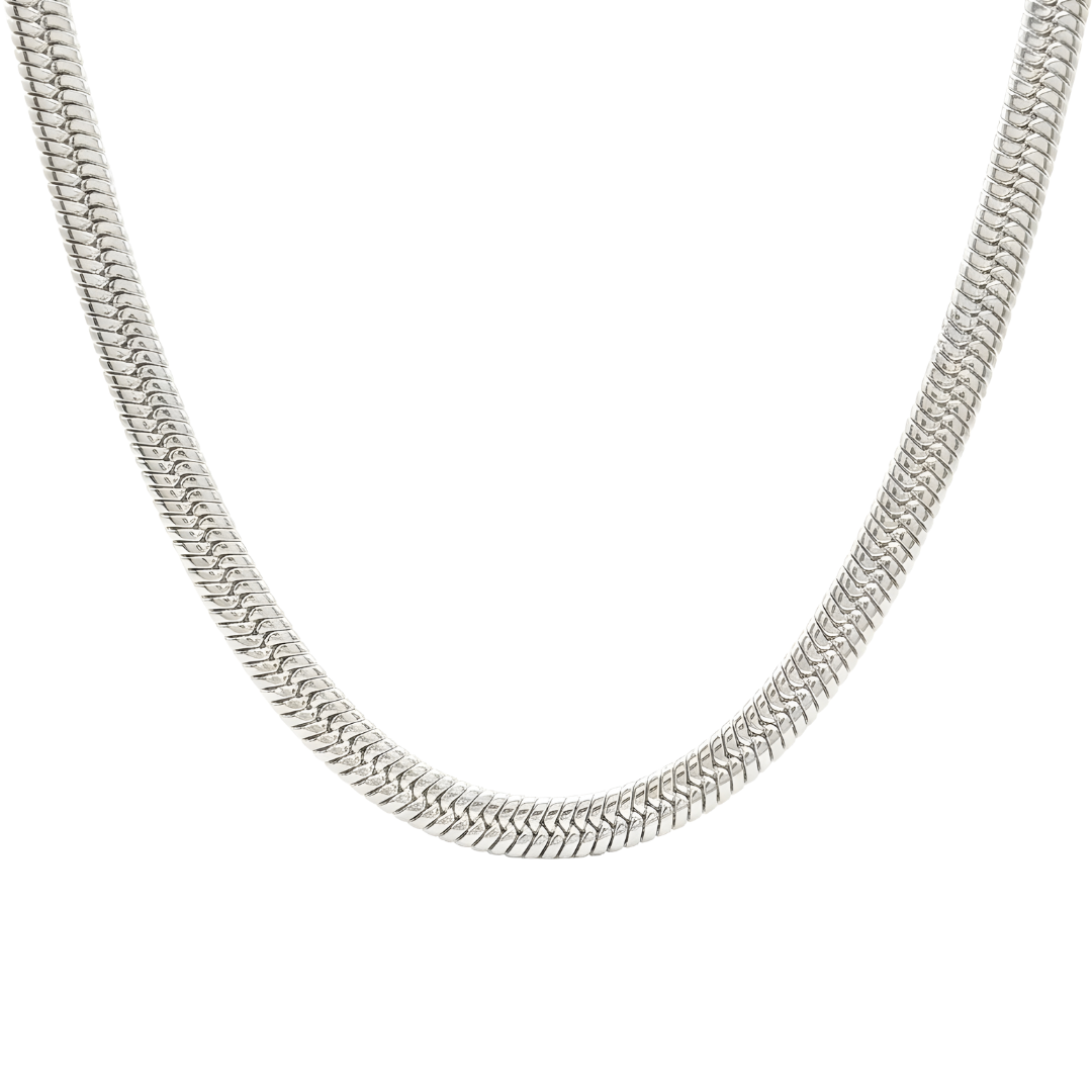 Silver Tarnish Proof Snake Chain 60cm x 8mm