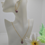 Load image into Gallery viewer, 18K Gold Filled Hawaiian Pearl Set
