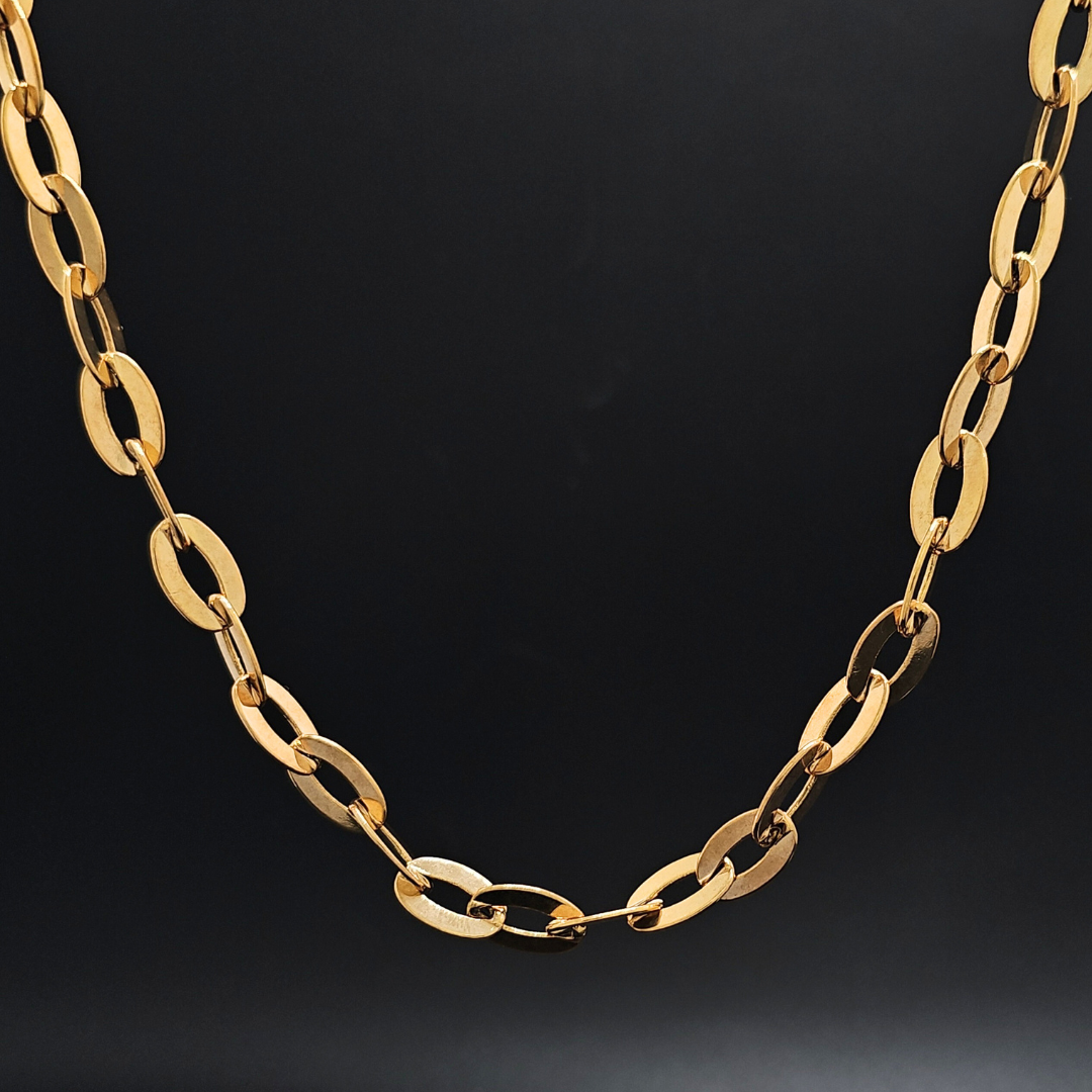 18K Gold Filled Large Links Chain