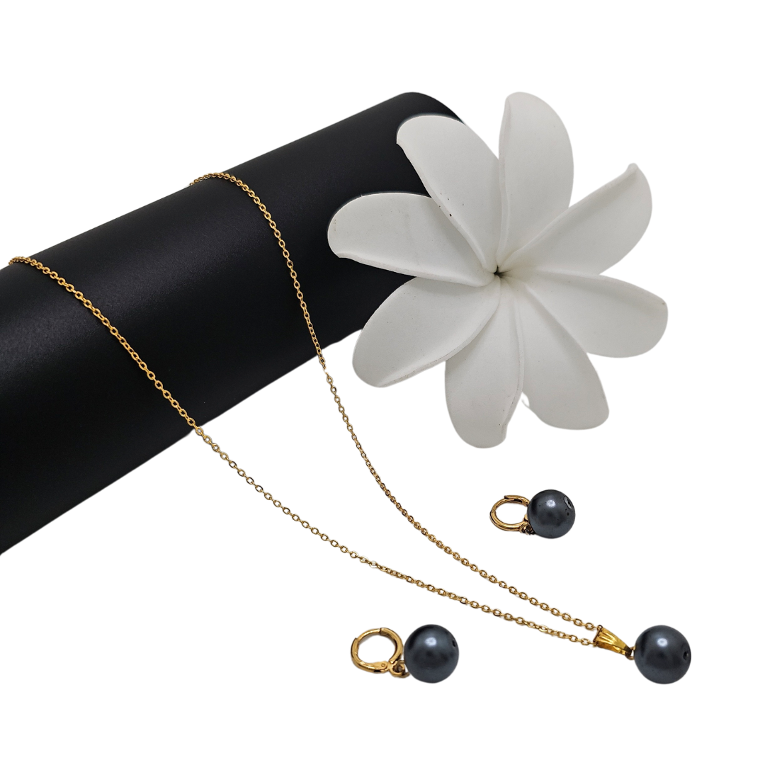 18K Gold Filled Hawaiian Pearl Sets