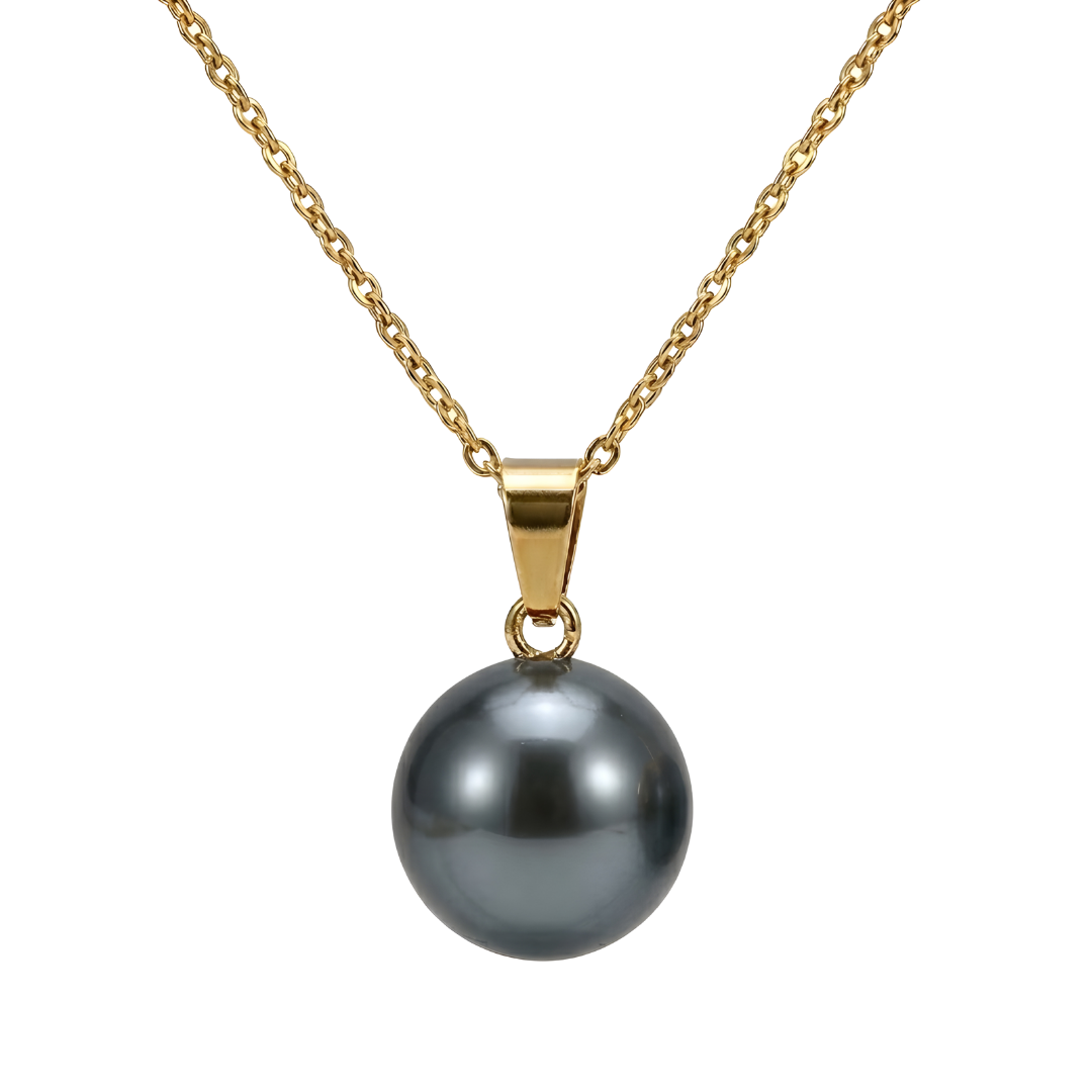 18K Gold Filled Hawaiian Pearl Necklace x 60cm