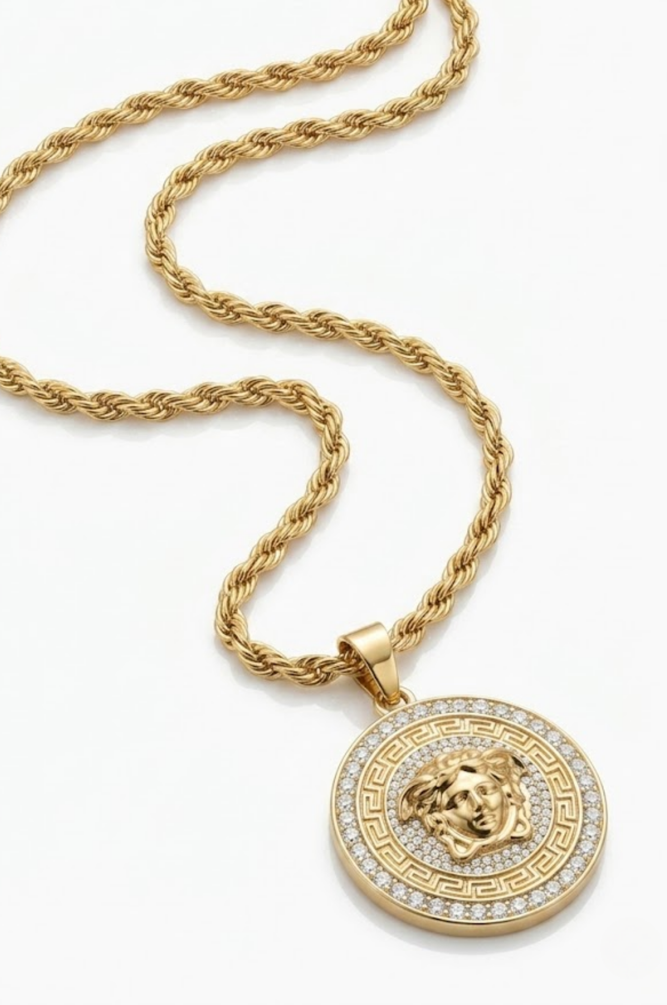 18K Gold Filled Iconic Pendant Necklace