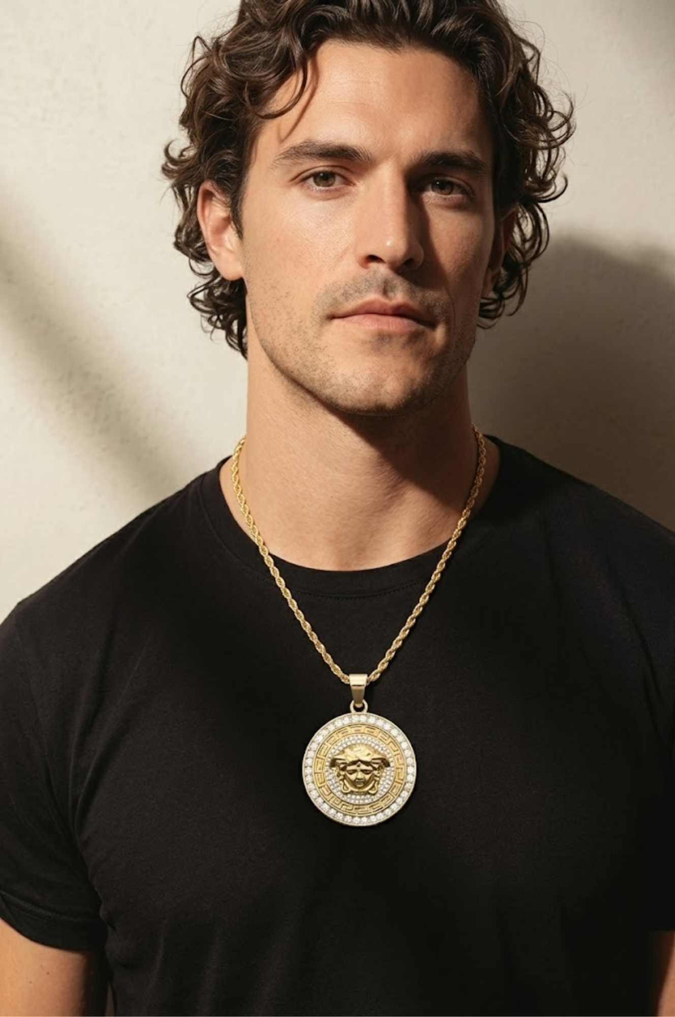 18K Gold Filled Iconic Pendant Necklace