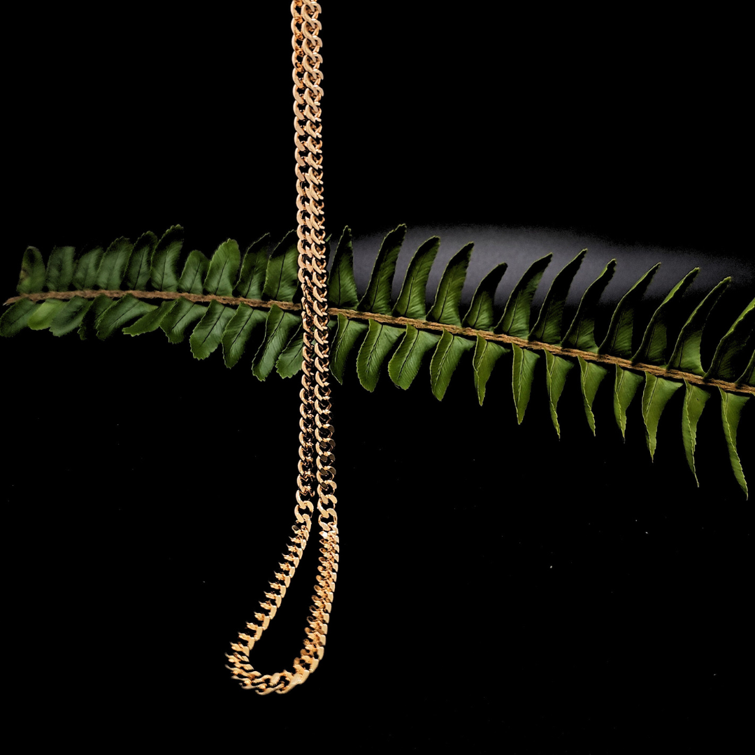 18K Rose Gold Cuban Link Chain