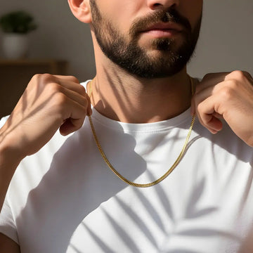 18k Gold Filled Curb Cuban Link