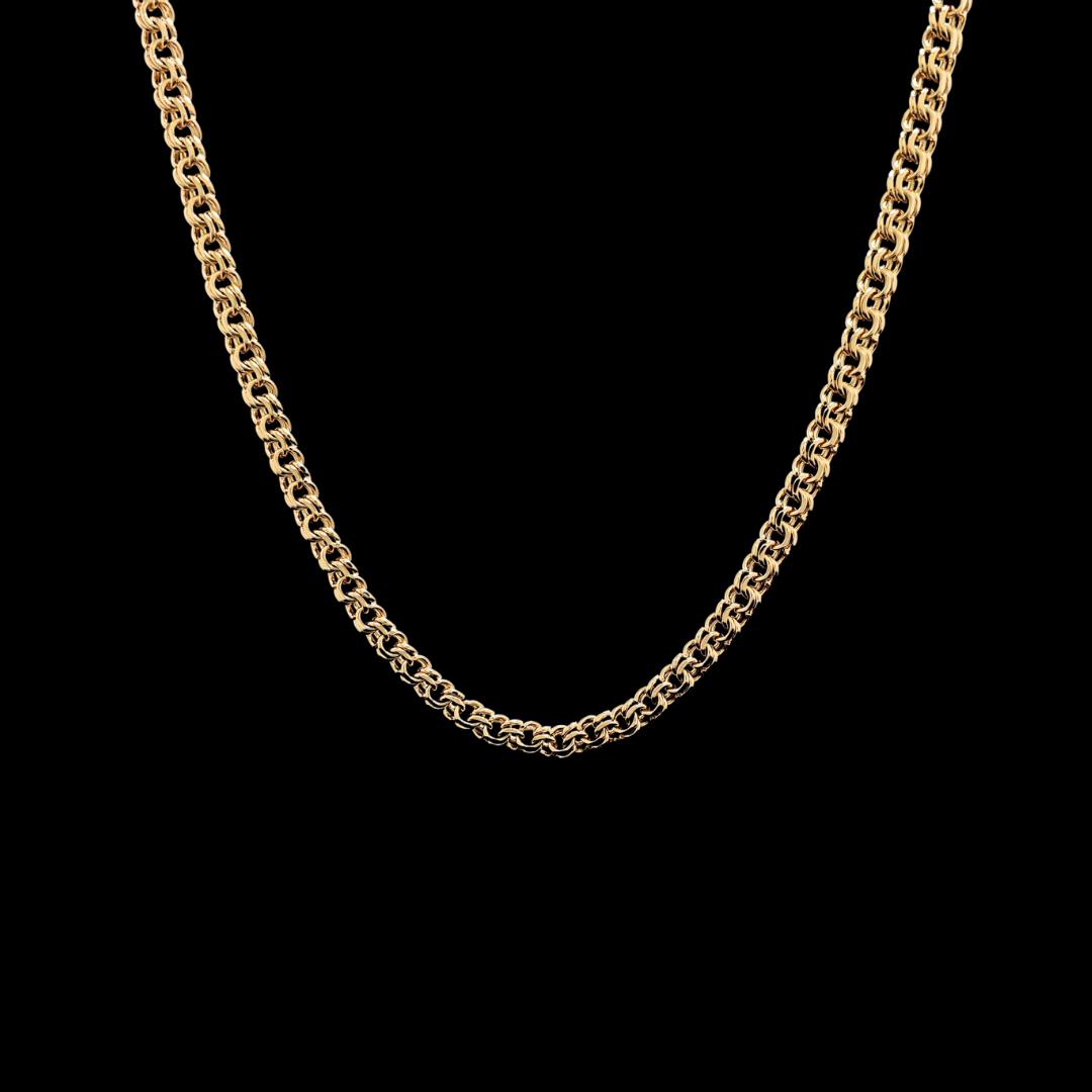 18K Rose Gold Filled Interlinked Chain