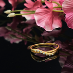 Load image into Gallery viewer, 18K Gold Filled Tarnish Proof Layered CZ Ring
