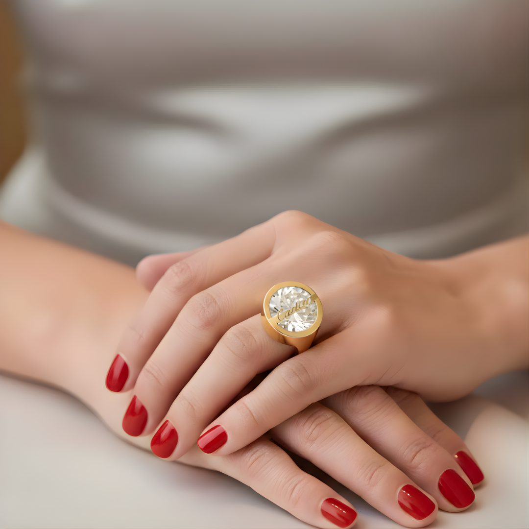 18K Gold Filled Luxury Ring For Men & Women