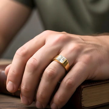 18K Gold Filled Diamond Ring