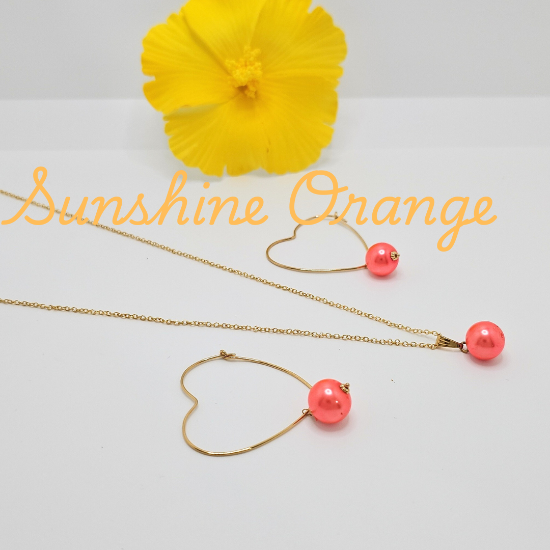 18K Gold Filled Hawaiian Pearl Sets