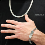 Load image into Gallery viewer, Stainless Steel Engravable ID Bracelet
