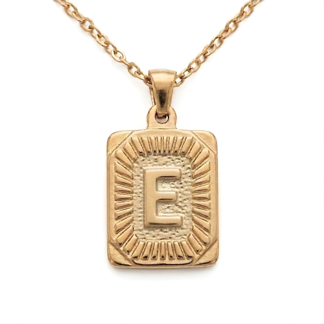 Alphabet Pendant Necklace A to Z