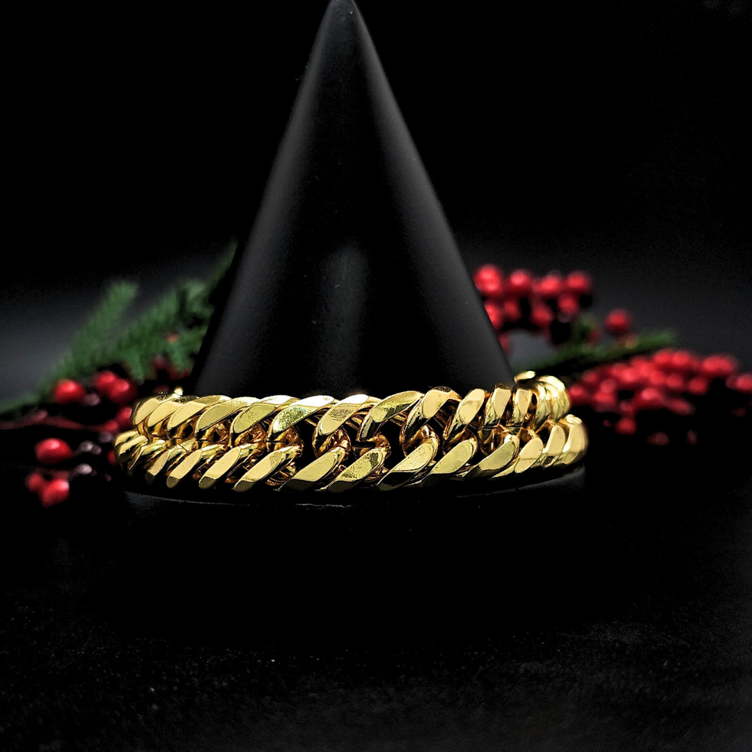 18K Gold Filled 14MM Bracelet