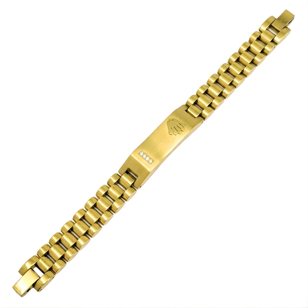 18K Gold Stainless Steel tarnish Proof Bracelet