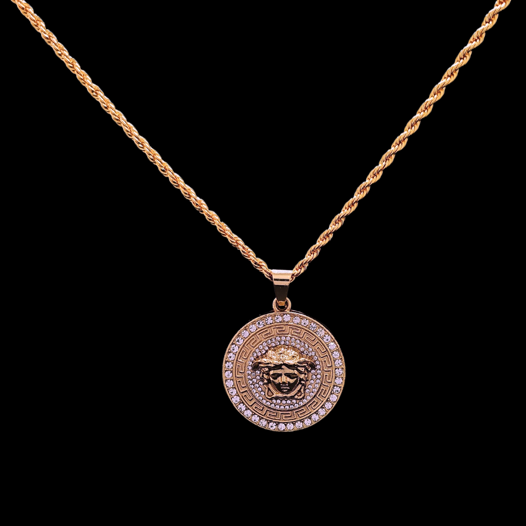 18K Gold Filled Iconic Pendant Necklace