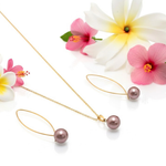 Load image into Gallery viewer, 18K Gold Filled Hawaiian Pearl Set