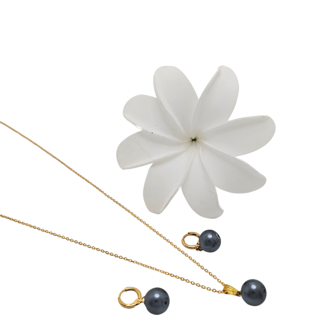 18K Gold Filled Hawaiian Pearl Sets