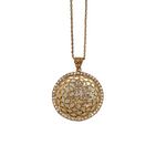 Load image into Gallery viewer, 18K Gold Filled ALLAH Pendant CZ Necklace

