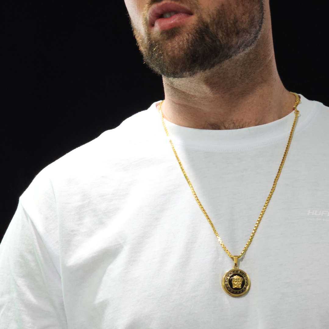18K Gold Filled Iconic Pendant Necklace