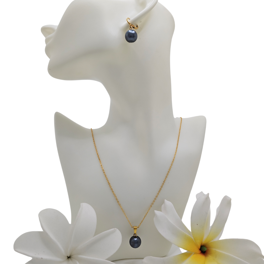 18K Gold Filled Hawaiian Pearl Sets
