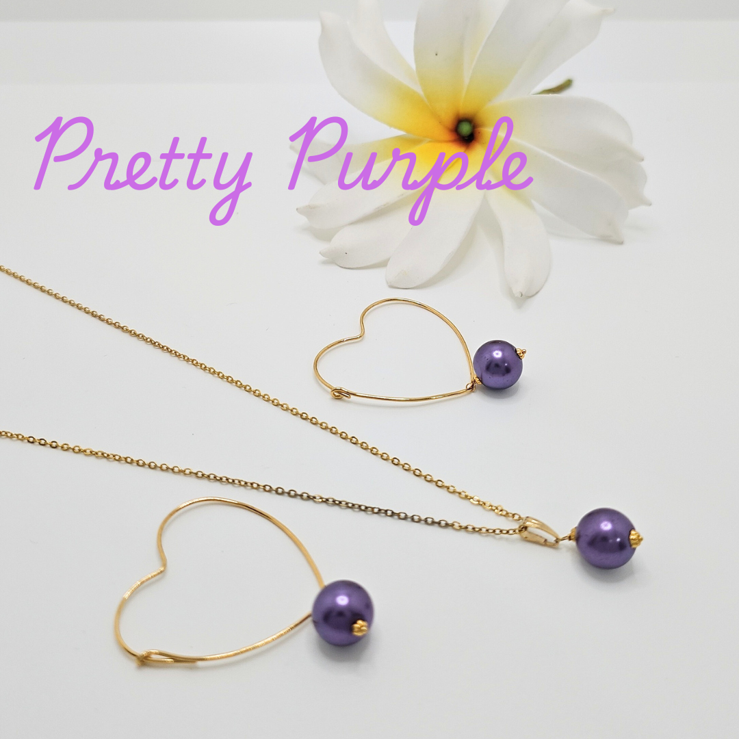 18K Gold Filled Hawaiian Pearl Sets