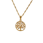 Load image into Gallery viewer, 18K Gold Filled Money Tree Pendant Necklace

