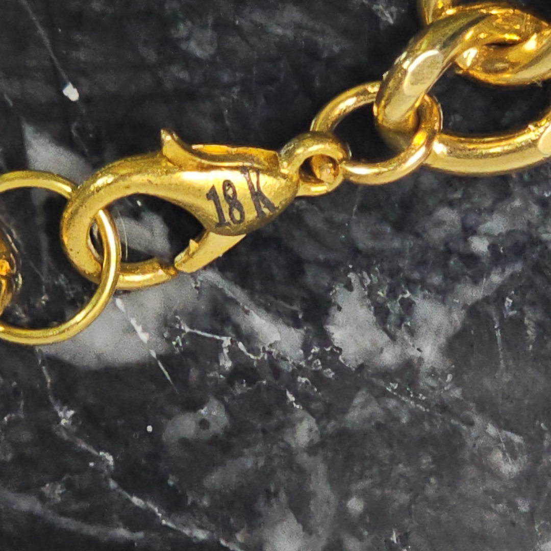 18K Gold Filled Tarnish Proof ID Bracelet