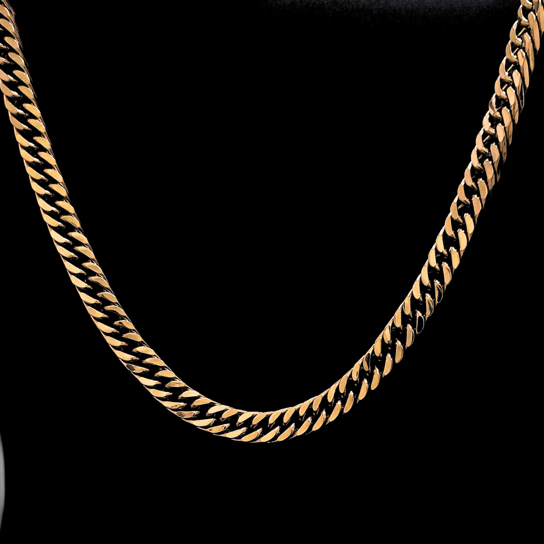 18K Gold Filled 12MM Heavy Cuban Link Chain