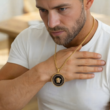 18K Gold Filled Iconic Pendant Necklace