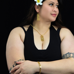 Load image into Gallery viewer, 18K Gold Filled Mom Earrings
