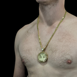 Load image into Gallery viewer, 14K Gold Filled 50 Peso Pendant Necklace
