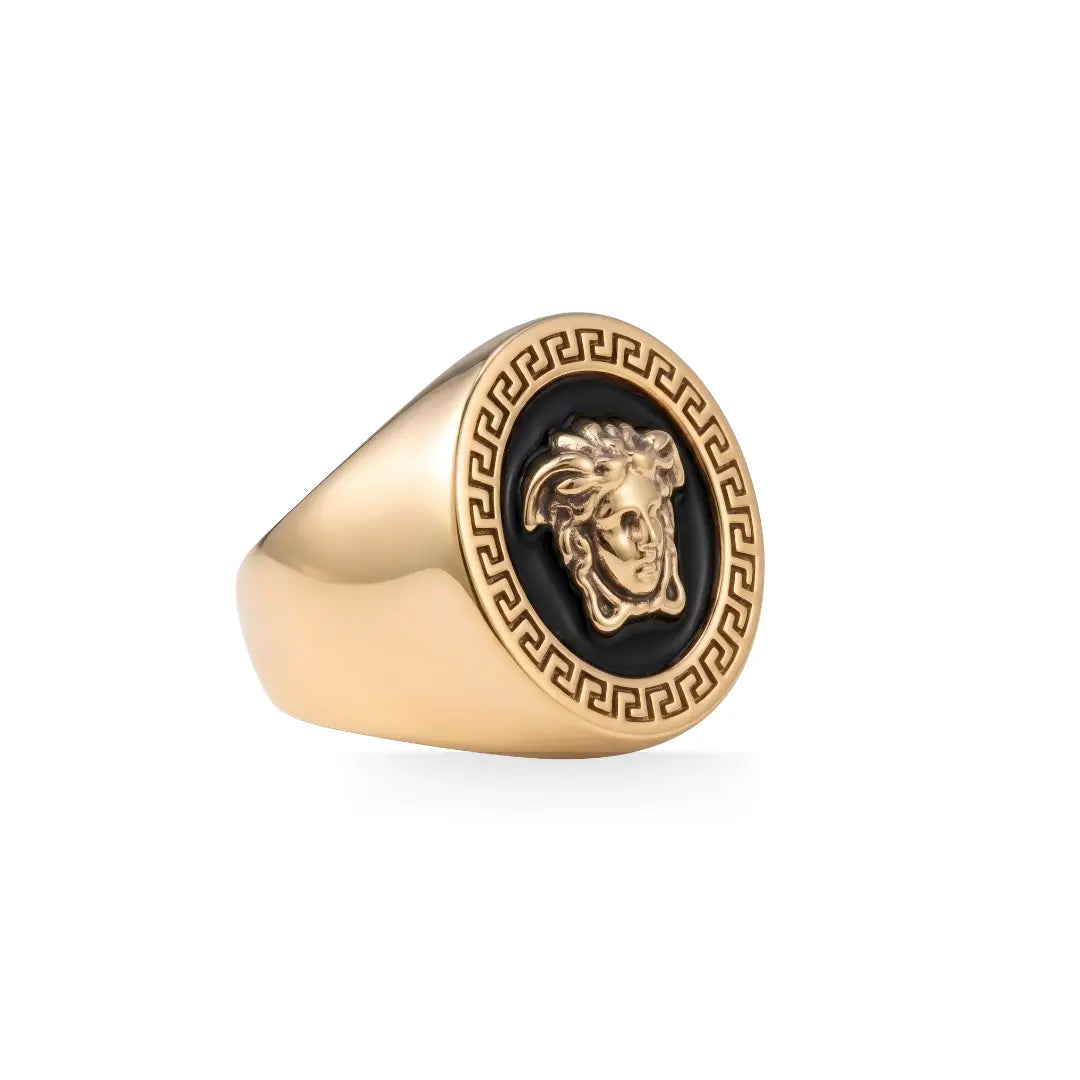 Gold Imperial Crest Ring