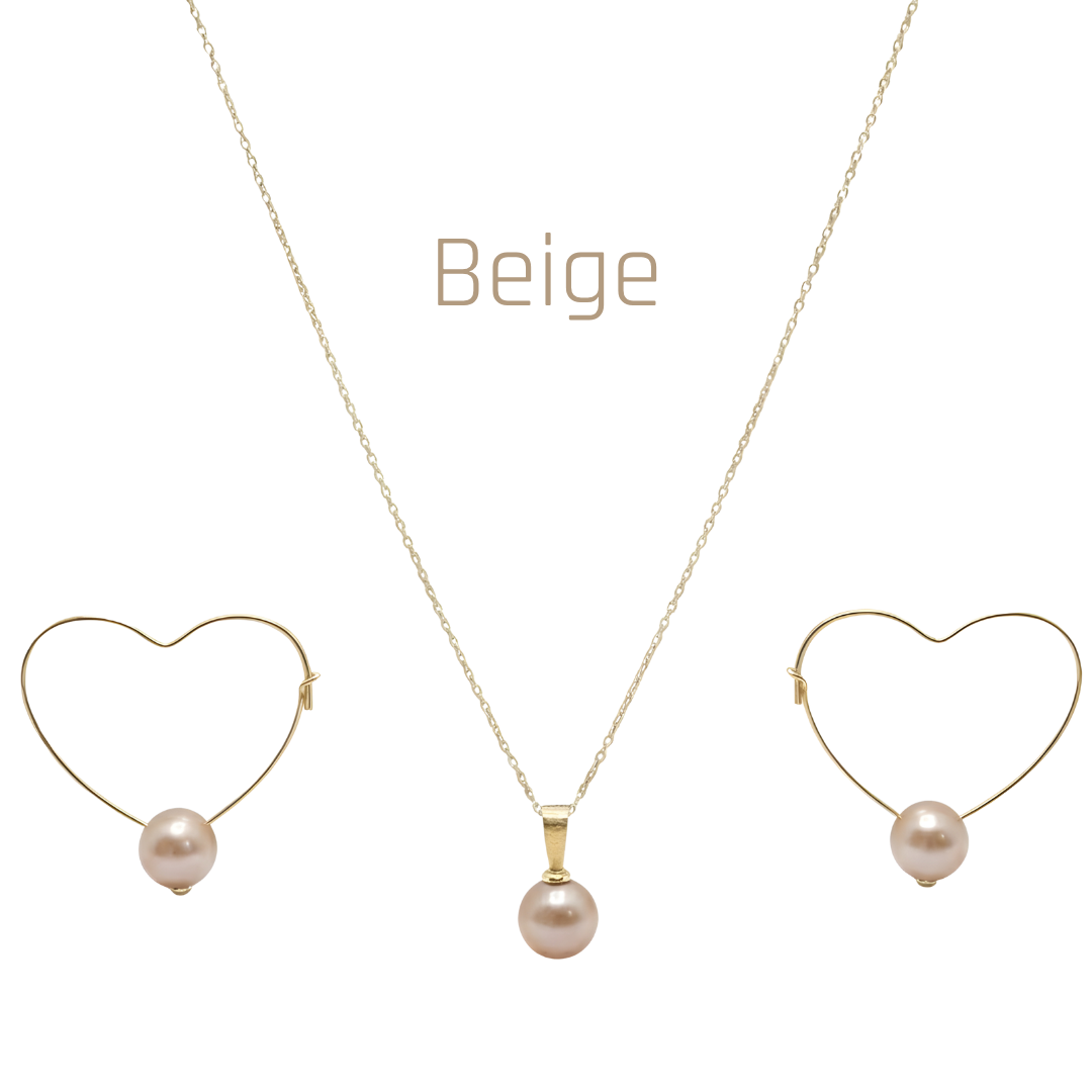 18K Gold Filled Hawaiian Pearl Sets