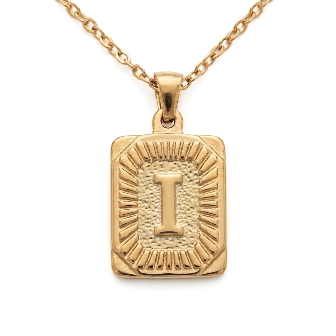 Alphabet Pendant Necklace A to Z