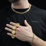 Load image into Gallery viewer, 18K Gold Filled Cuban Link Chain &amp; Bracelet
