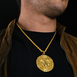 Load image into Gallery viewer, 18K Gold Filled Large Pendant Necklace
