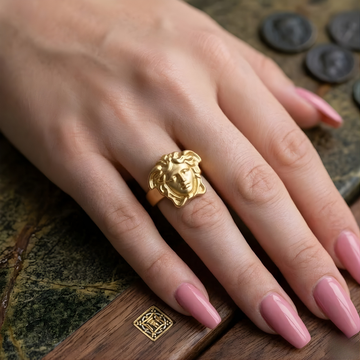 18K Gold Filled Statement Ring