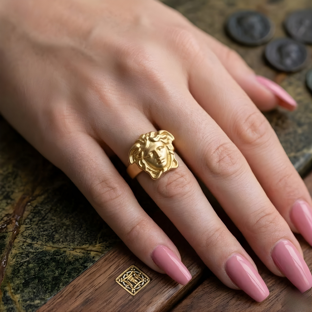 18K Gold Filled Statement Ring