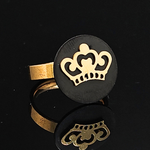Load image into Gallery viewer, 18K Gold Filled Crown Ring