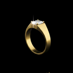 Load image into Gallery viewer, 18K Gold Filled Diamond Ring