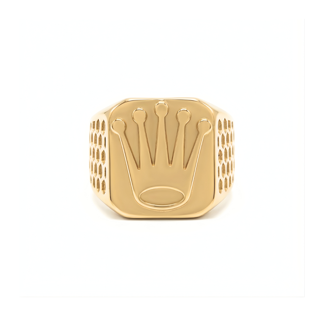 18K Gold Filled Iconic Crown Ring